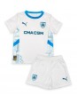 Olympique de Marseille Mason Greenwood #10 Replika Hemmakläder Barn 2024-25 Kortärmad (+ byxor)